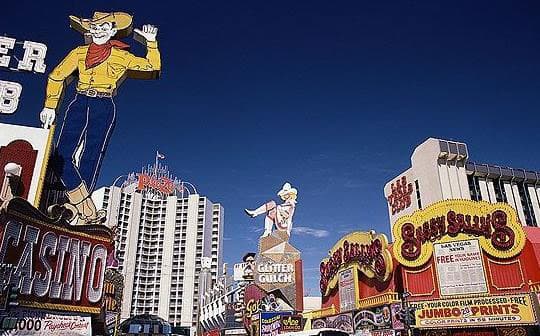 Photo de Las Vegas dans les années 70