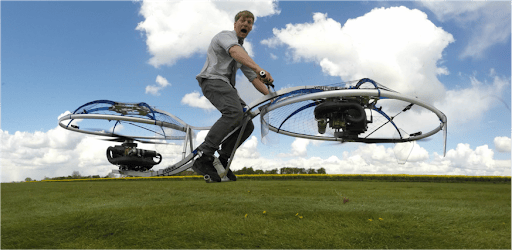 Colin Furze YouTube hoverbike