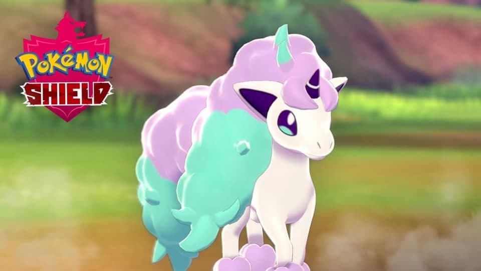 Pokémon épée bouclier Ponyta Galar Game Freak