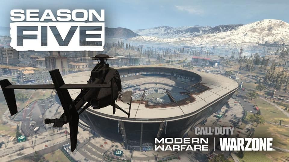 Call of Duty Warzone stade Saison 5 Infinity Ward