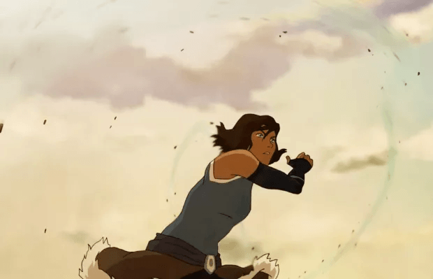 Korra est le nouvel Avatar qui suit le voyage d'Aang dans The Last Airbender.