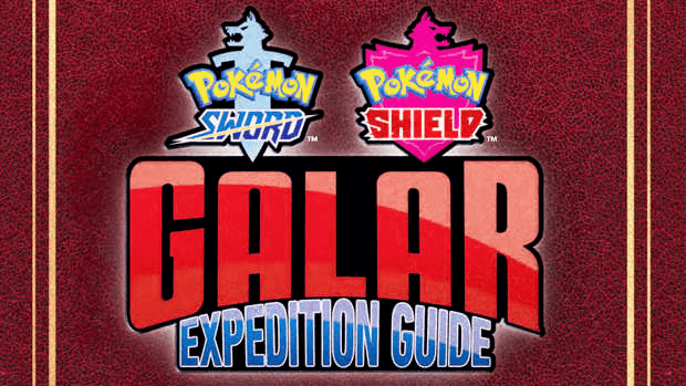 Guide de voyage Galar Pokémon épée bouclier Game Freak