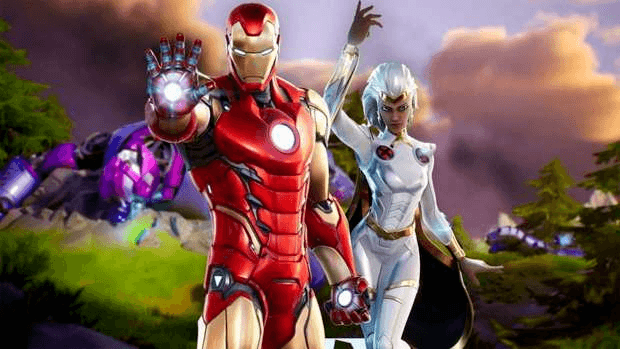 Iron Man Tornade Marvel Fortnite