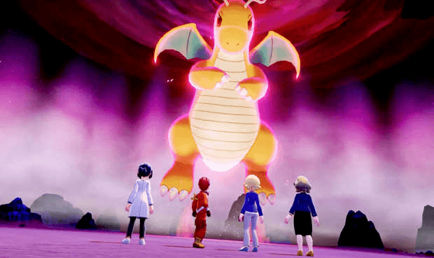 Pokémon dracolosse Dynamax raid Game Freak