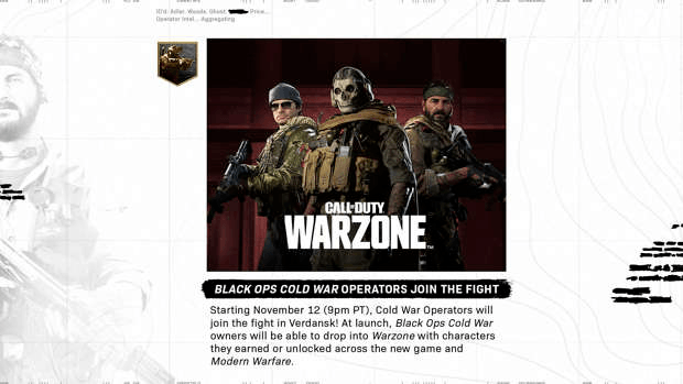 annonce Activision Warzone opérateurs MW BOCW