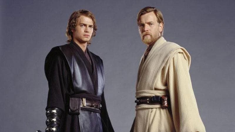 Anakin et Obi-Wan dans Star Wars