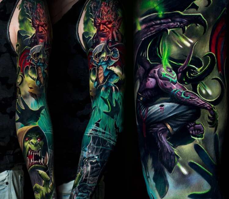 Tatouage de la Légion ardente World of Warcraft