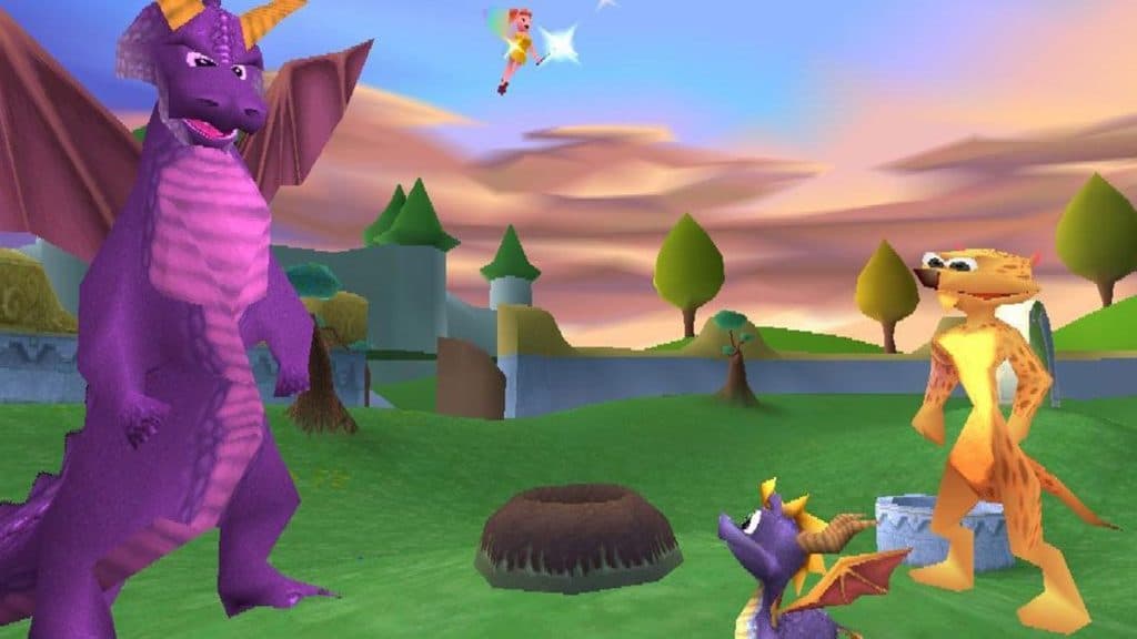 Screenshot de Spyro 3 : Year of the Dragon sur PS1
