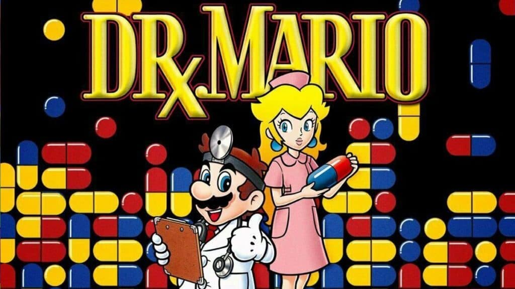 Dr. Mario sur NES, sorti en 1990