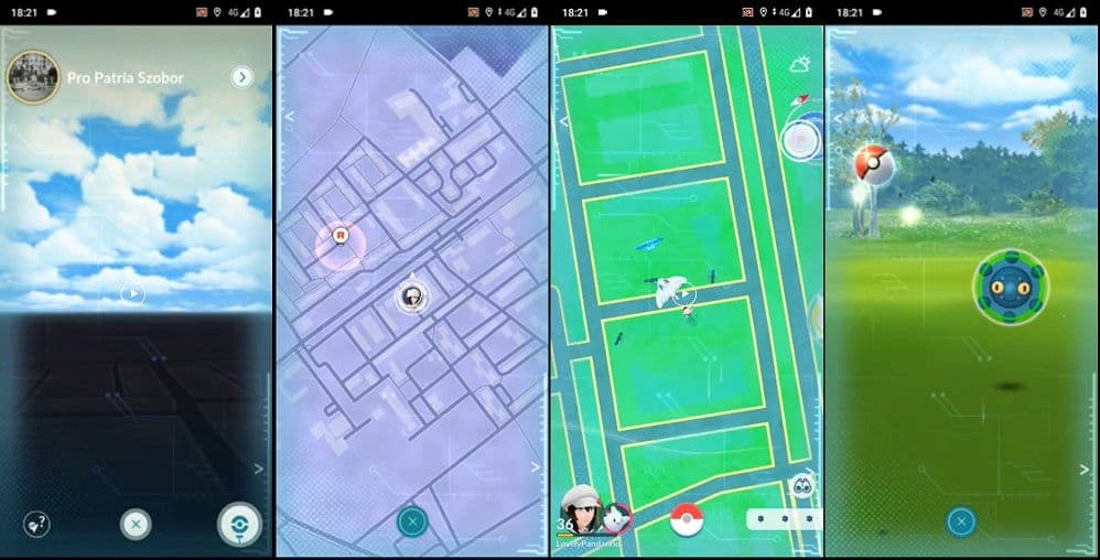 glitch radar rocket Pokémon Go Niantic | Reddit : LovelyPandarino