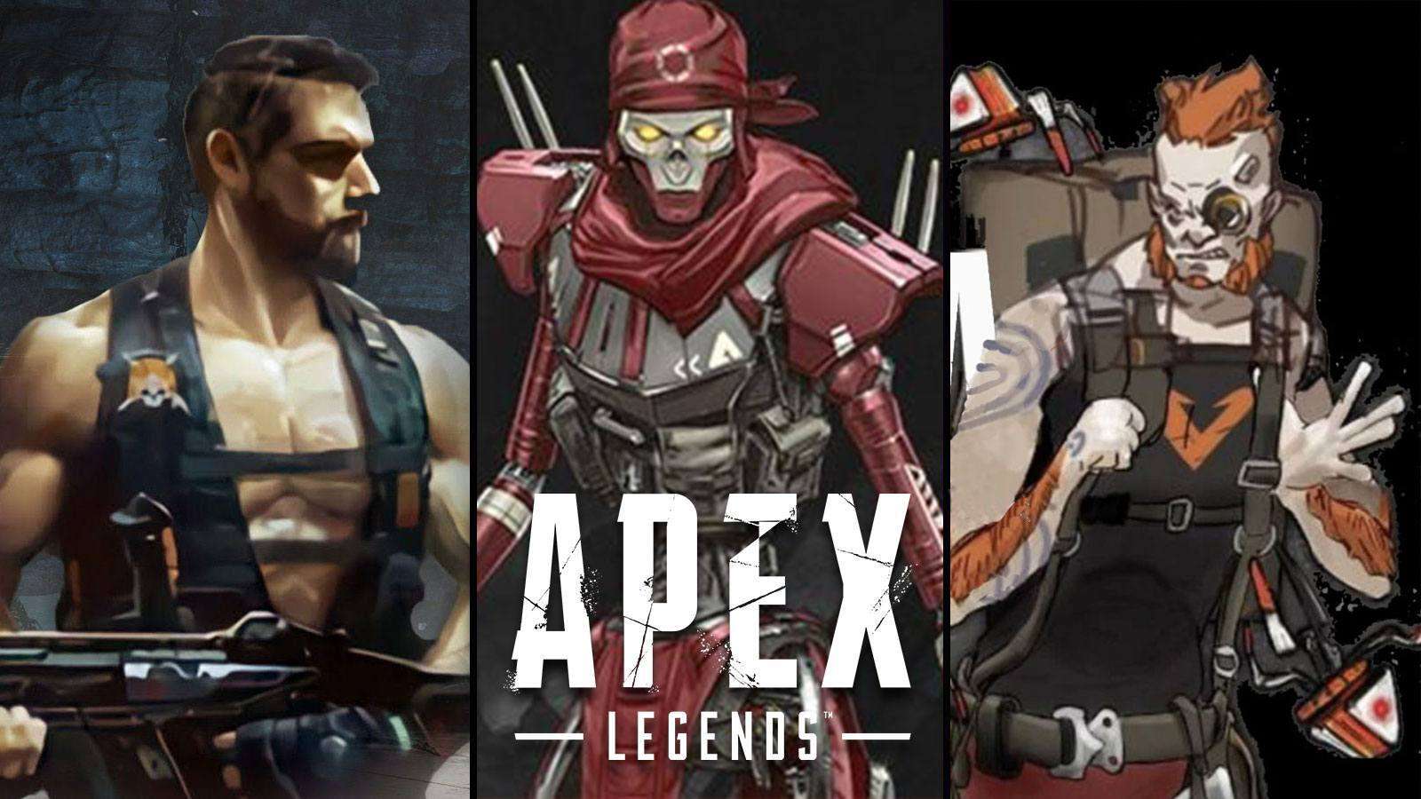3 des prochaines légendes d'Apex Legends