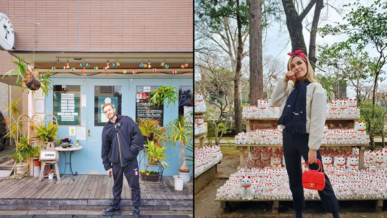 Marzia et PewDiePie étaient en vacances au Japon