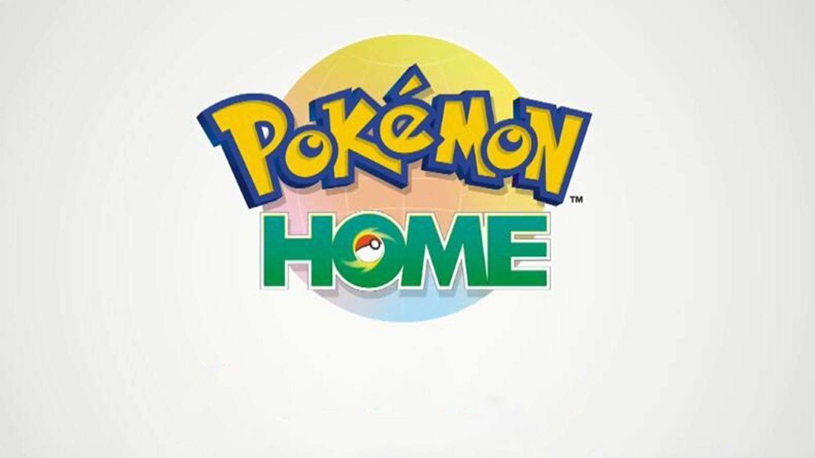 Affiche officielle du service Pokémon Home