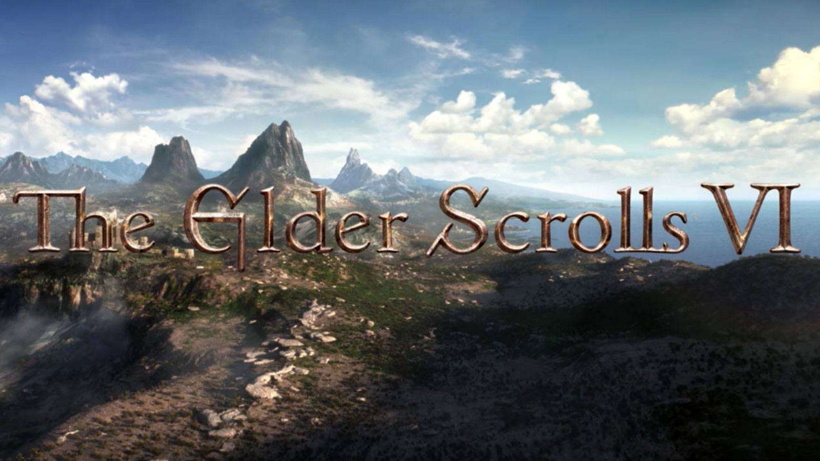 Capture d'écran du teaser de The Elder Scrolls 6