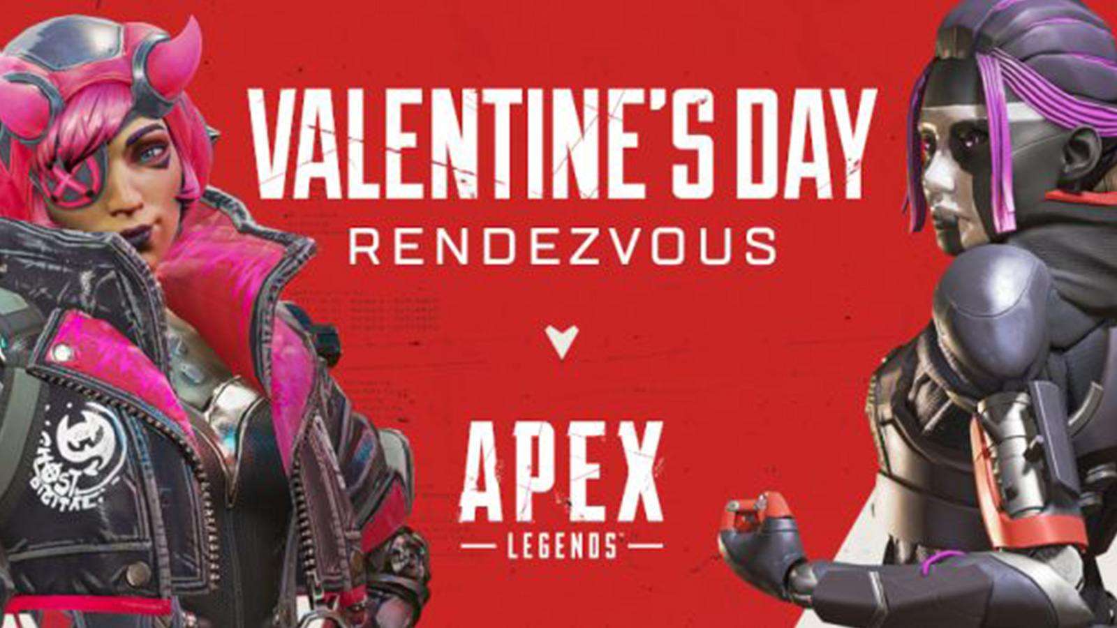Affiche de l'événement "Rendez-vous de la Saint-Valentin" sur Apex Legends