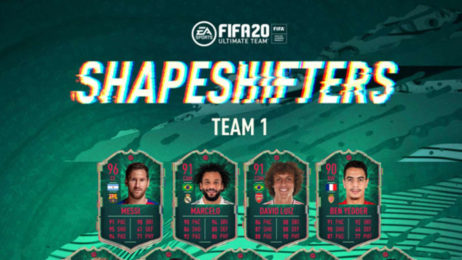 Les ShapeShifters ont fait leur apparition dans le mode FUT de FIFA 20