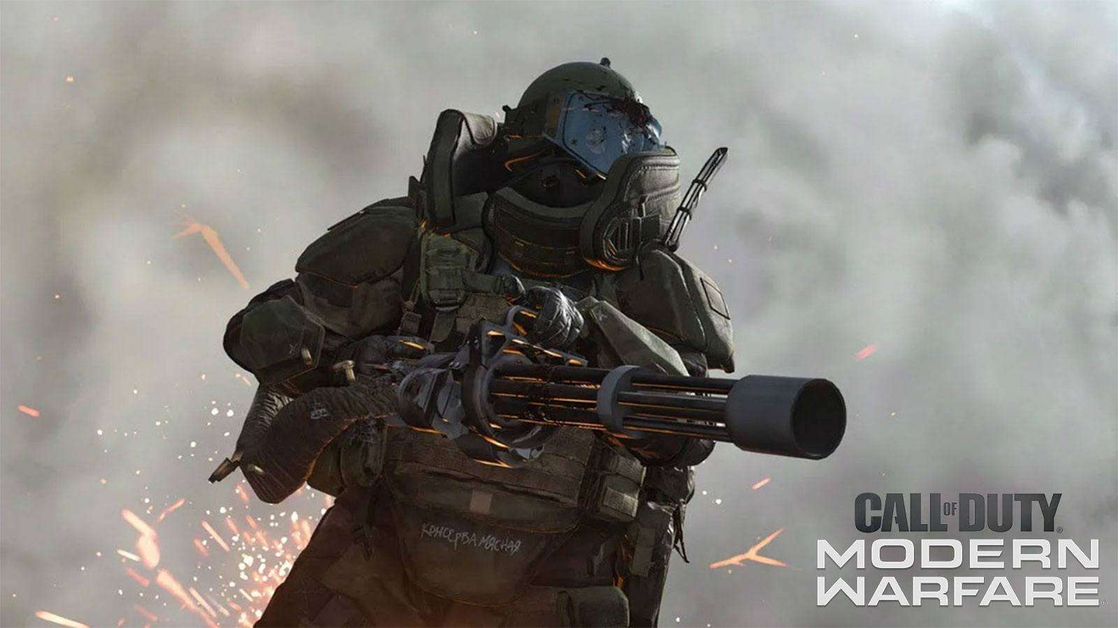 Soldat sur Call of Duty: Modern Warfare