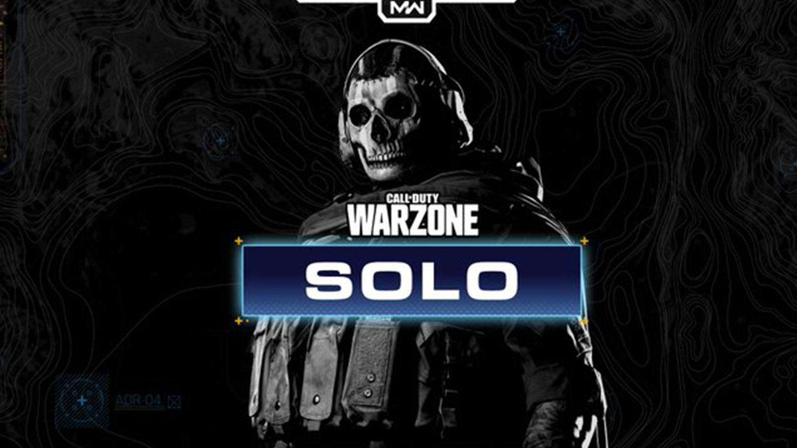 Warzone mode solo Call of Duty Infinity Ward