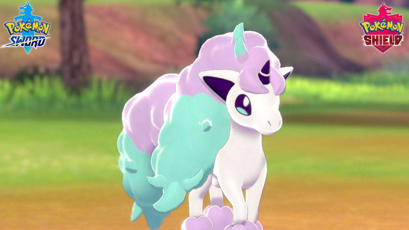 Ponyta Galar exclusif Pokémon Bouclier