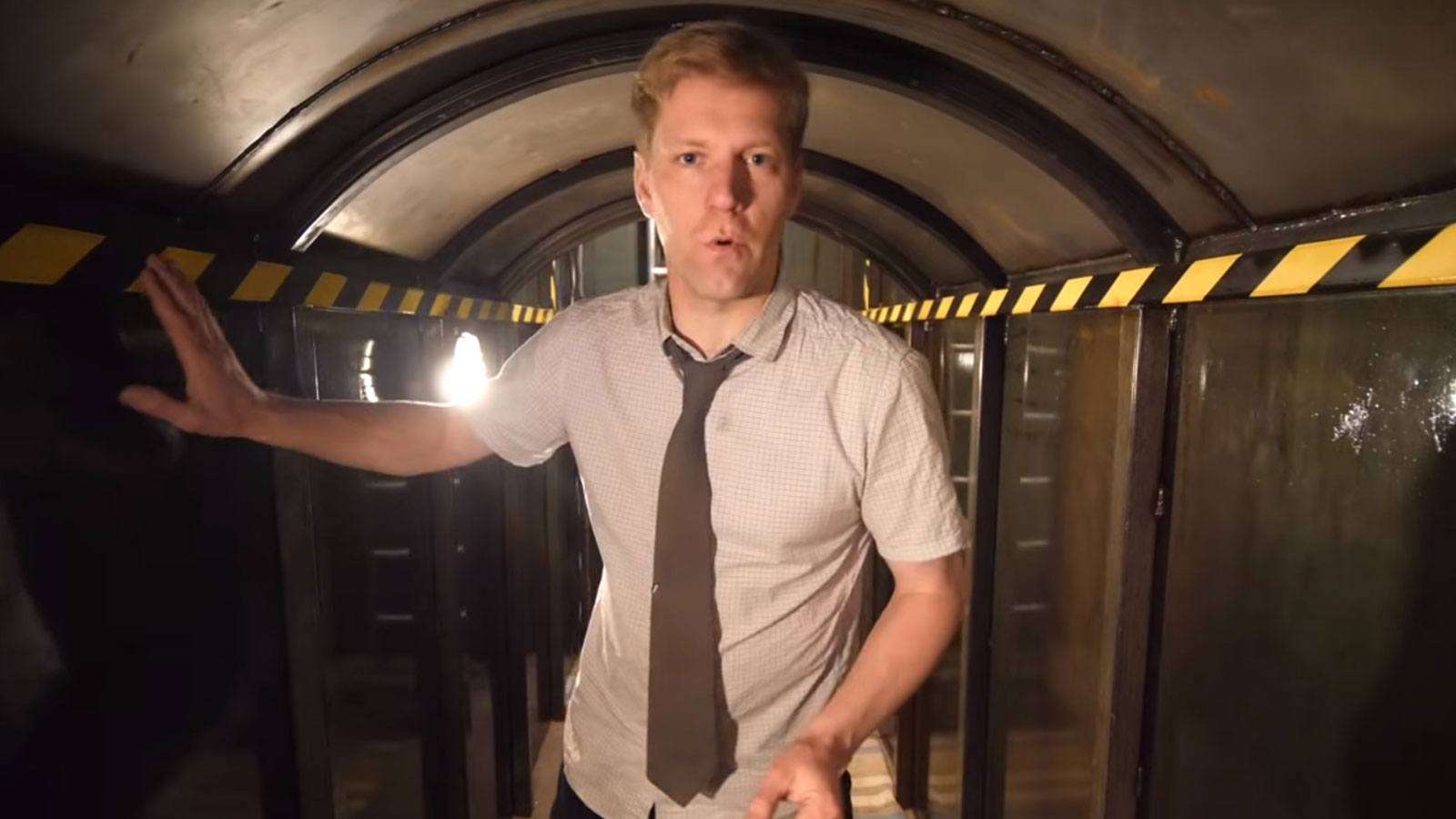 Colin Furze YouTube bunker