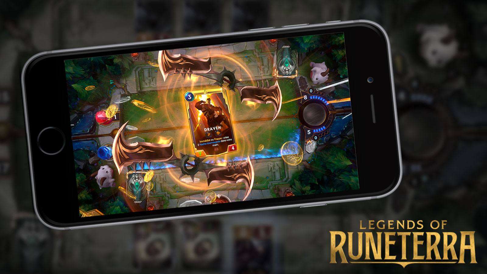 Legends of Runeterra sur mobile