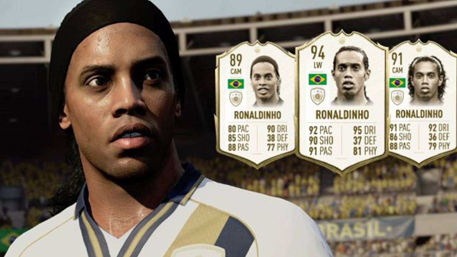 Cartes Ronaldinho sur FIFA Ultimate Team 20