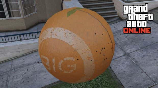 balle orange GTA Online Rockstar Games