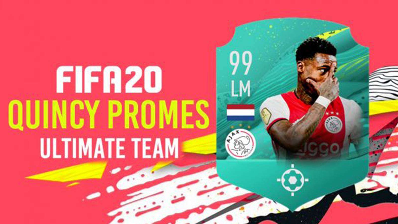Equipe FIFA 20 Ultimate Team de Quincy Promes