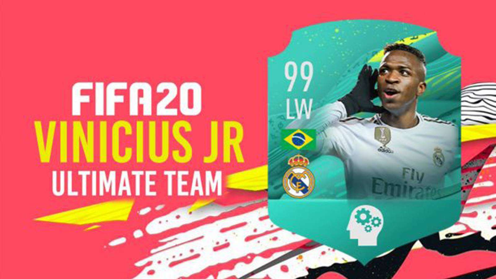 Equipe FUT de Vinicius Junior sur FIFA 20