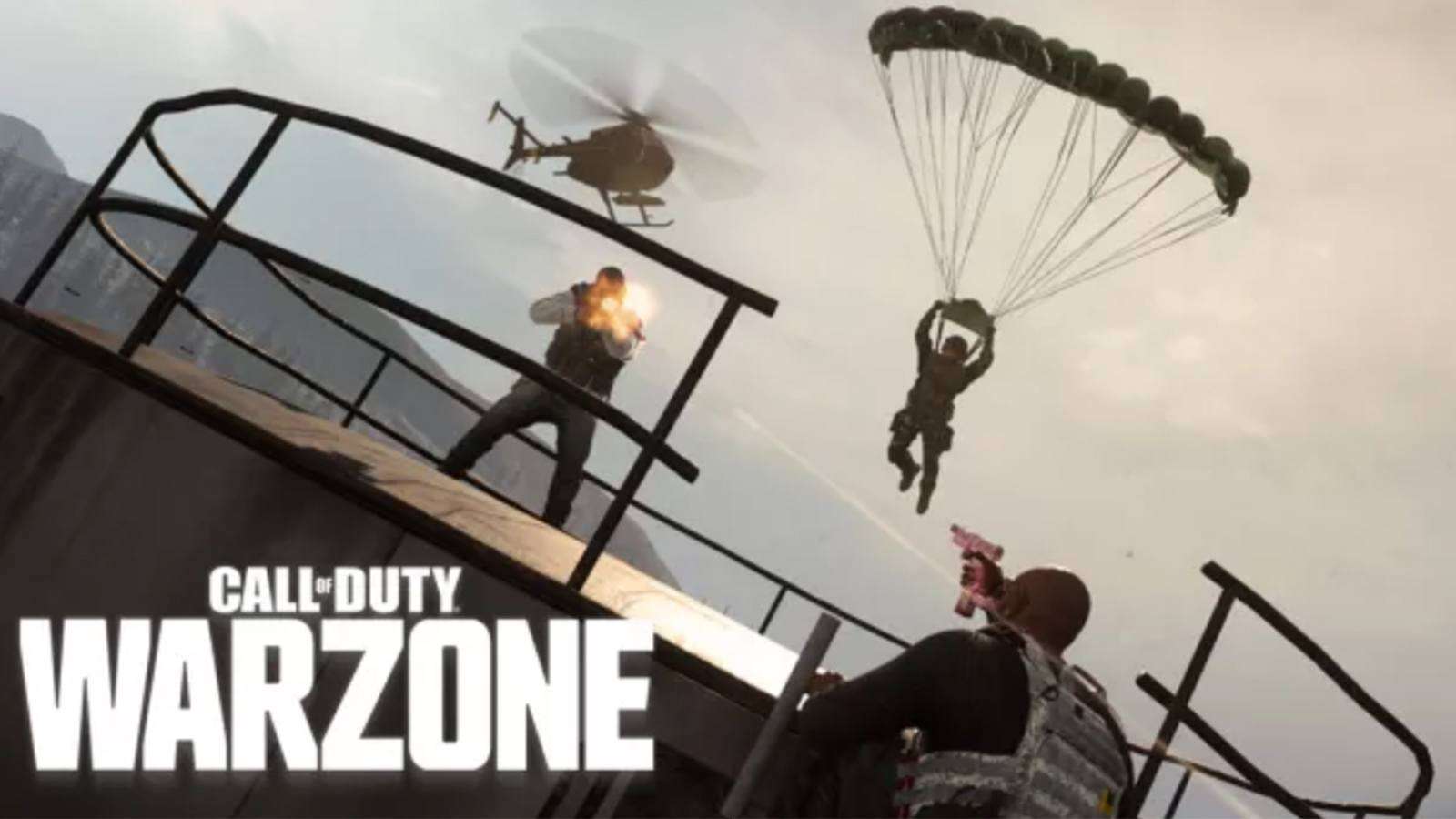 Infinity Ward a enfin répondu au problème du parachute dans Warzone