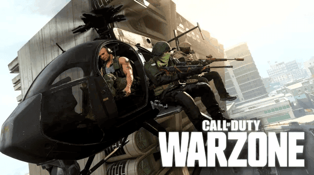 Call of Duty Warzone Infinity Ward hélicopètea