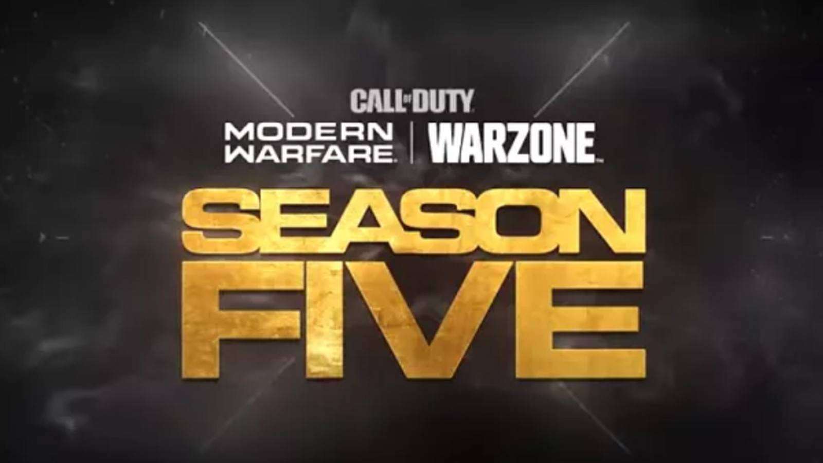 Saison 5 de Modern Warfare et Warzone