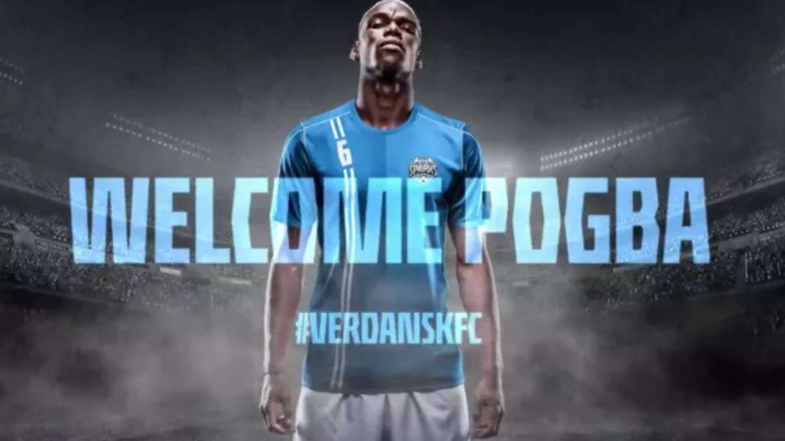 Paul Pogba a rejoint le Versdansk FC sur Call of Duty