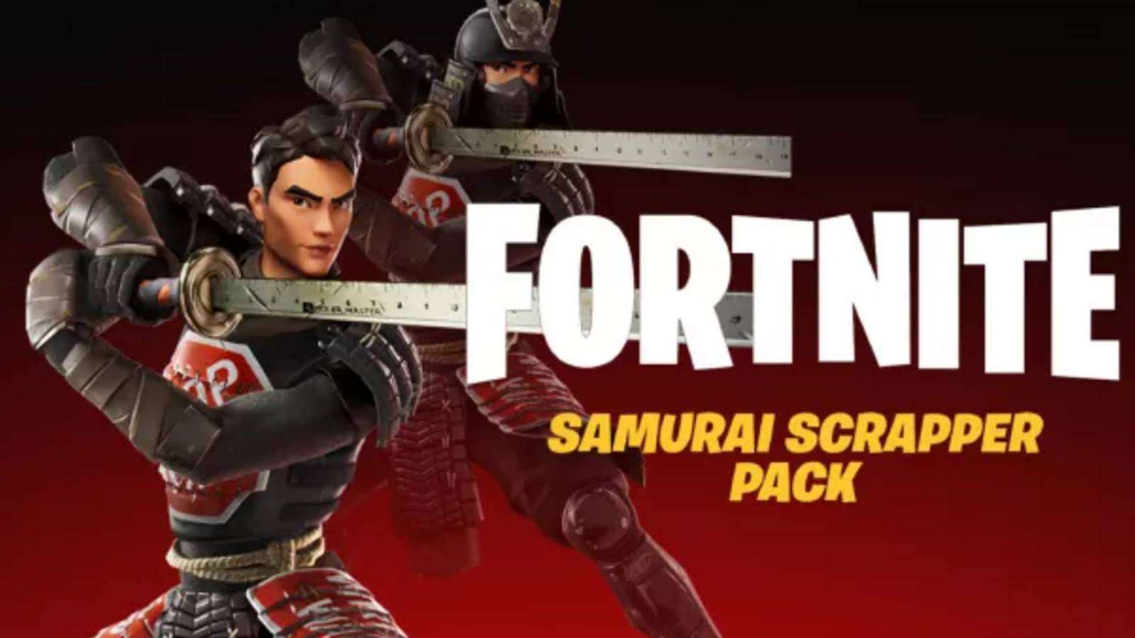Pack Samouraï de la casse sur Fortnite Saison 4