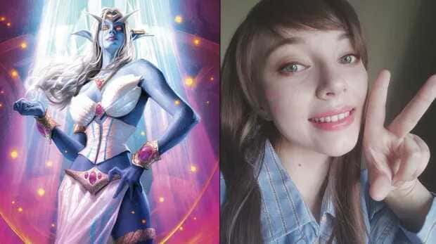 Une cosplayeuse a bluffé les internautes avec son cosplay de la reine Azshara
