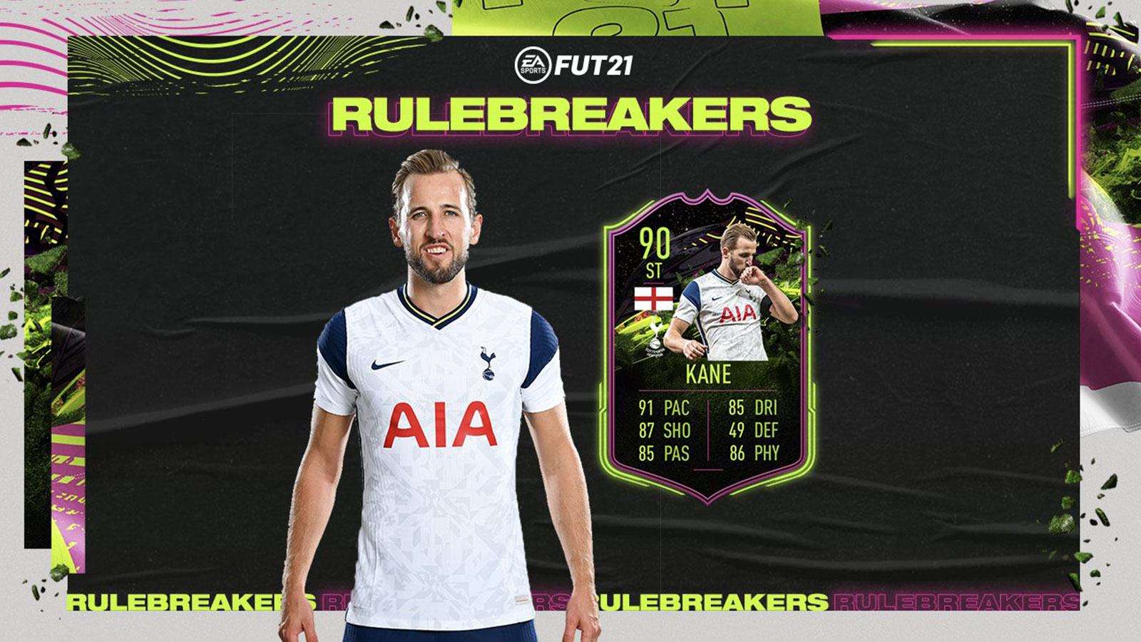 Harry Kane Rulebreakers FIFA 21