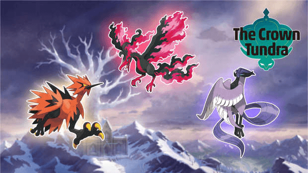 artikodin electhor sulfura galar couronneige Pokémon Game Freak