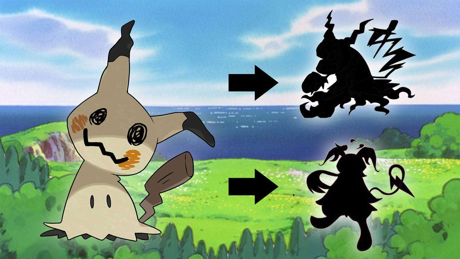 Idée d'évolution pour le Pokémon Mimiqui