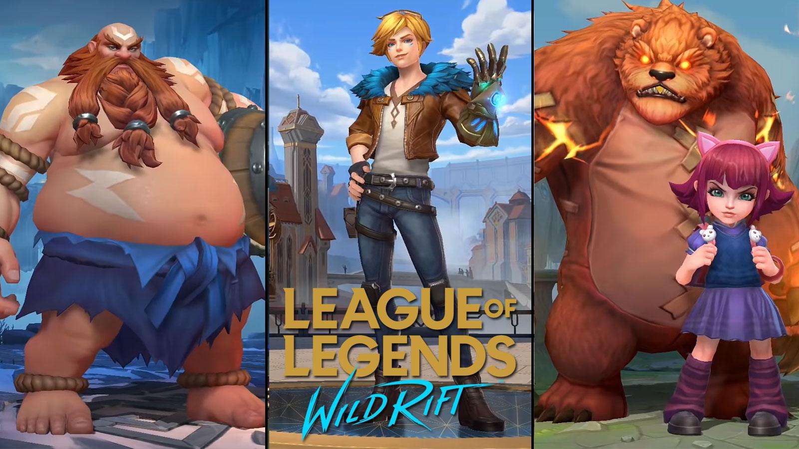 Refonte champions League of Legends: Wild Rift