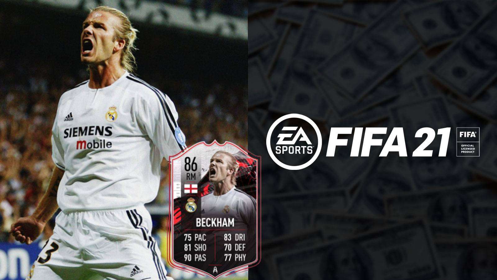 David Beckham Édition spécial de FIFA 21