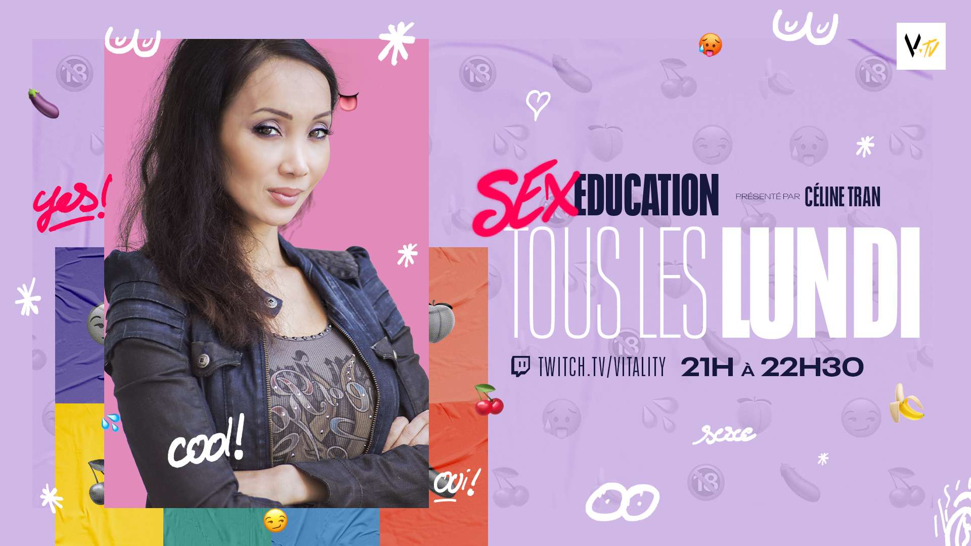 Vitality a annoncé l'arrivée de sa nouvelle émission Sex éducation