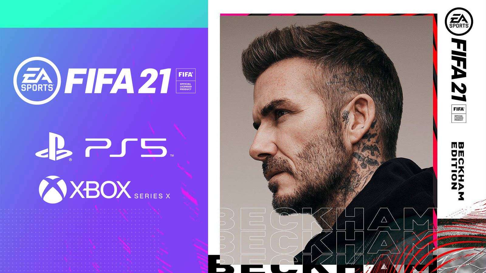 L'édition Beckham de FIFA 21 sur PS5/Xbox Series
