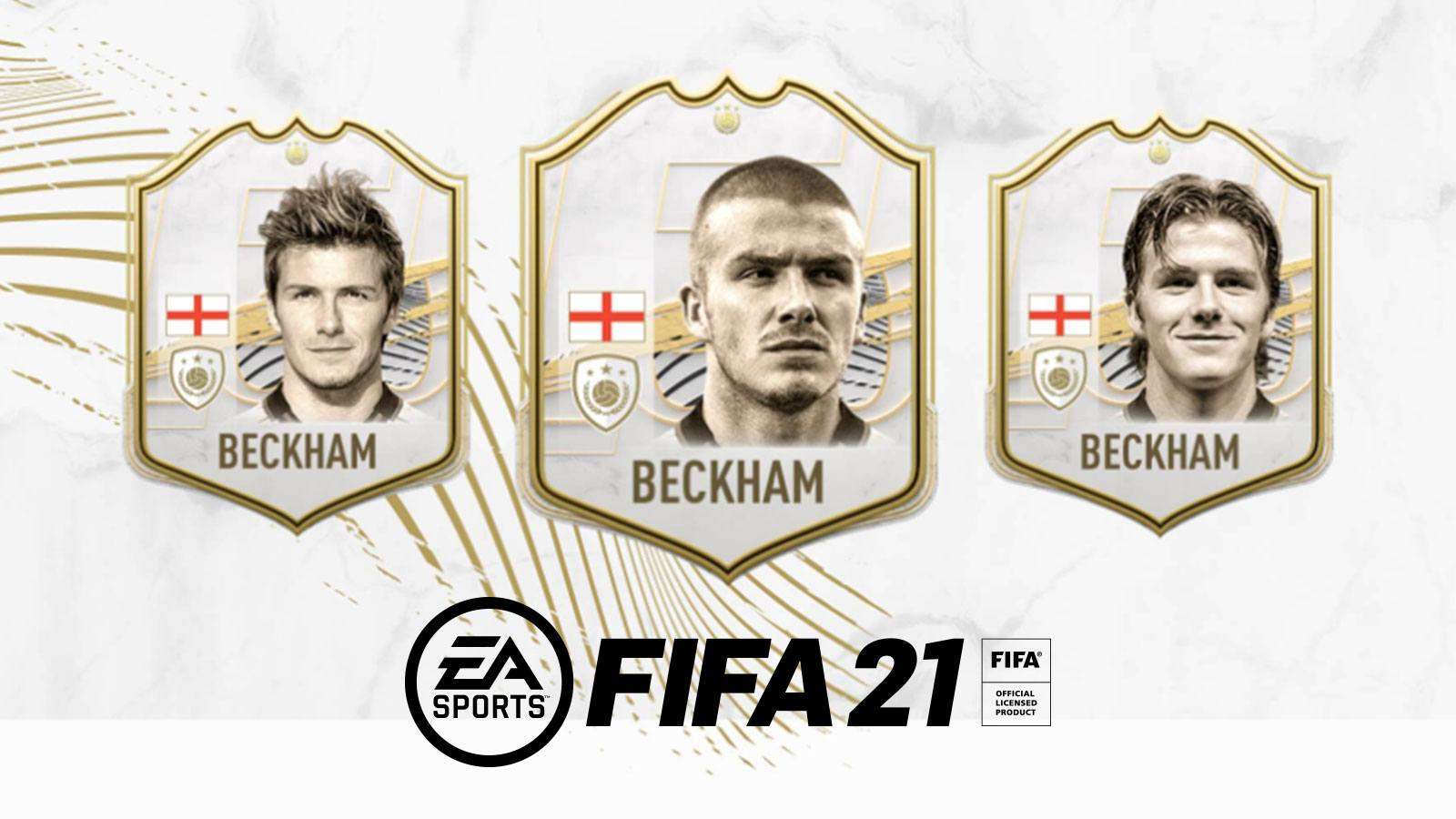 Icône David Beckham sur FIFA 21