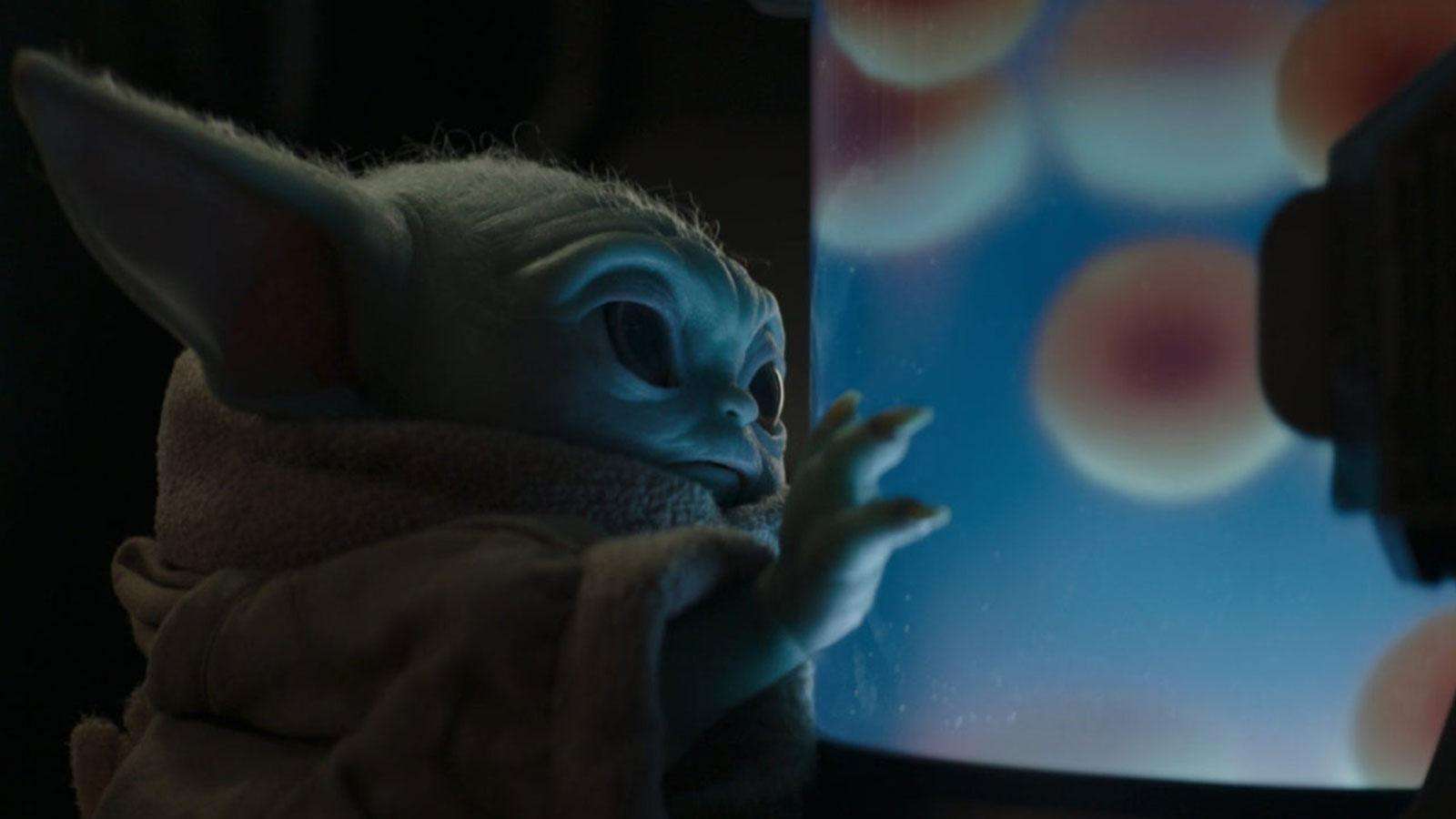 Baby Yoda dans The Mandalorian Chapitre 10