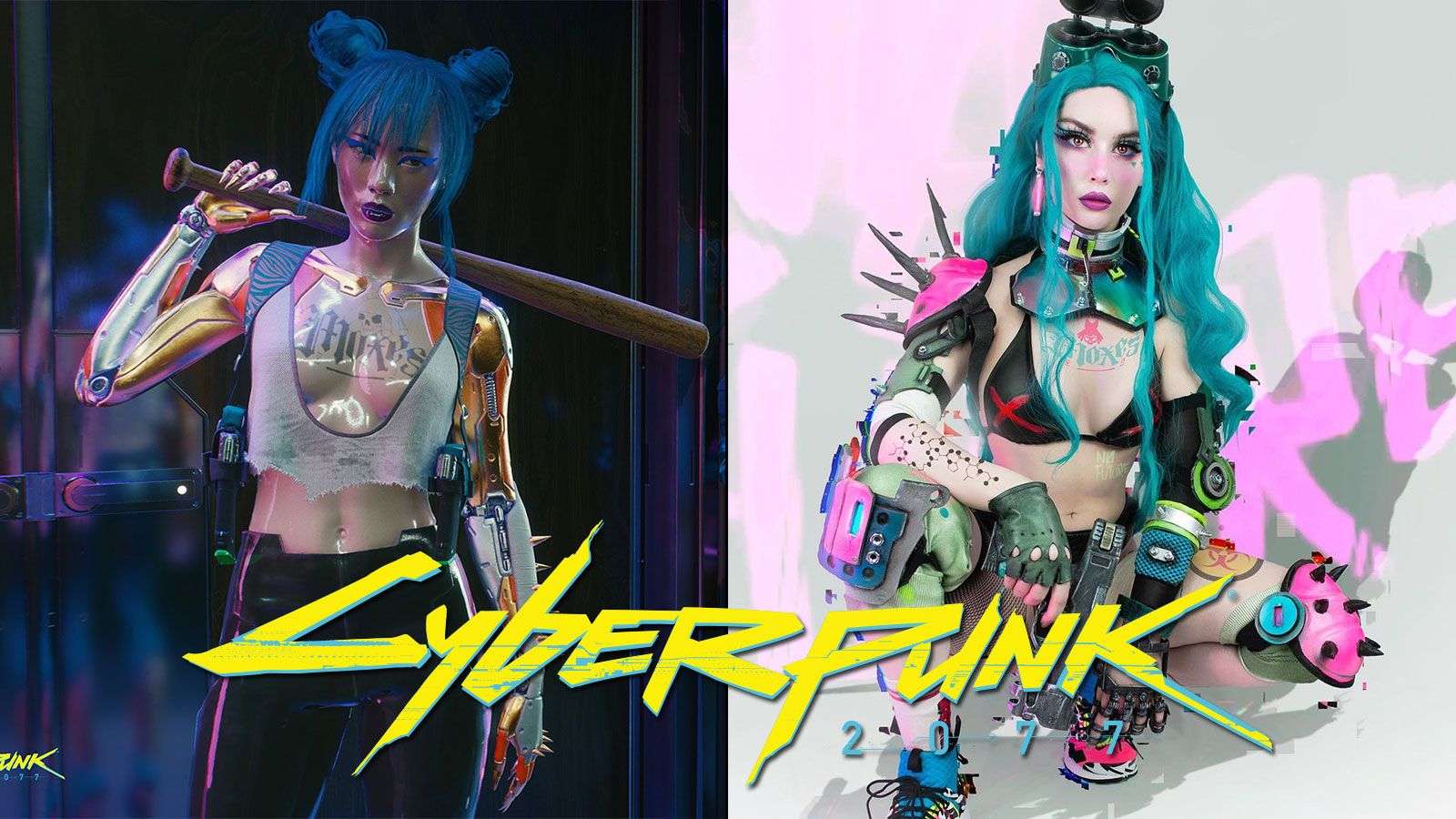 Cosplay de Mox dans Cyberpunk 2077