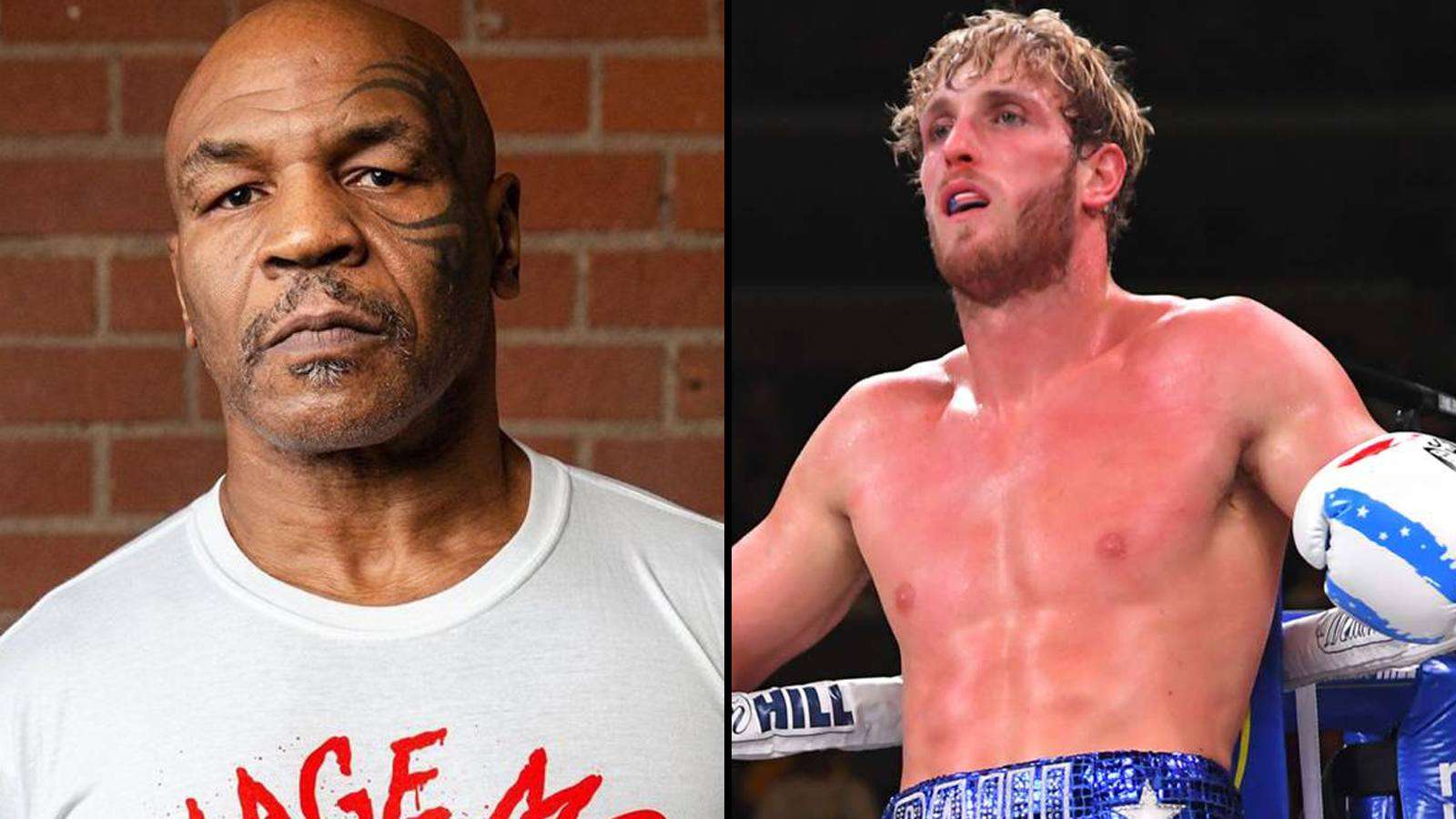 Mike Tyson combat Logan Paul vs Floyd Mayweather