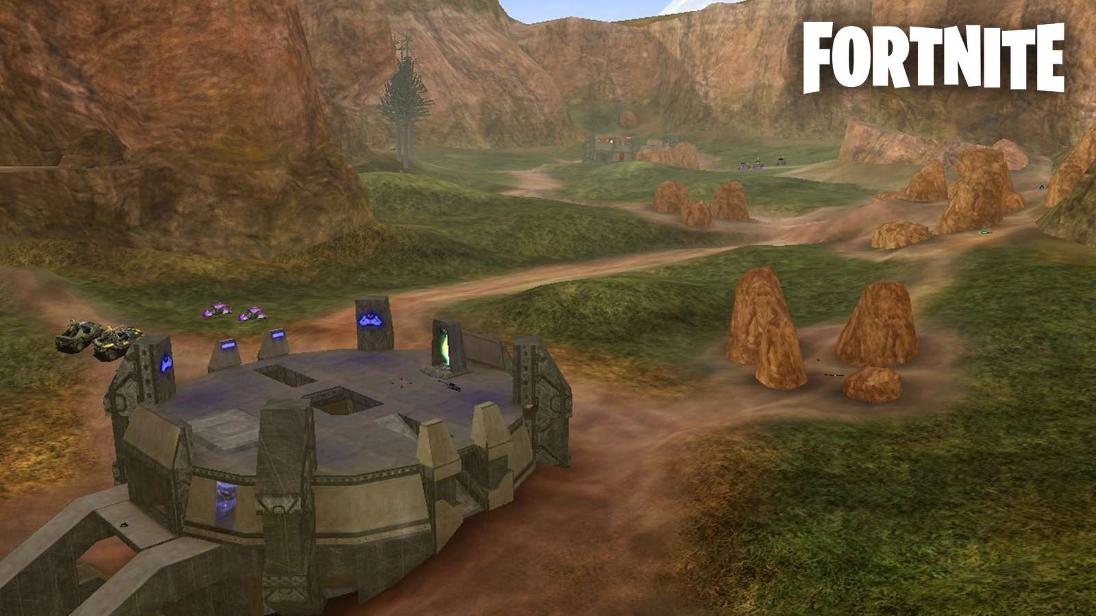 Carte Halo sur Fortnite