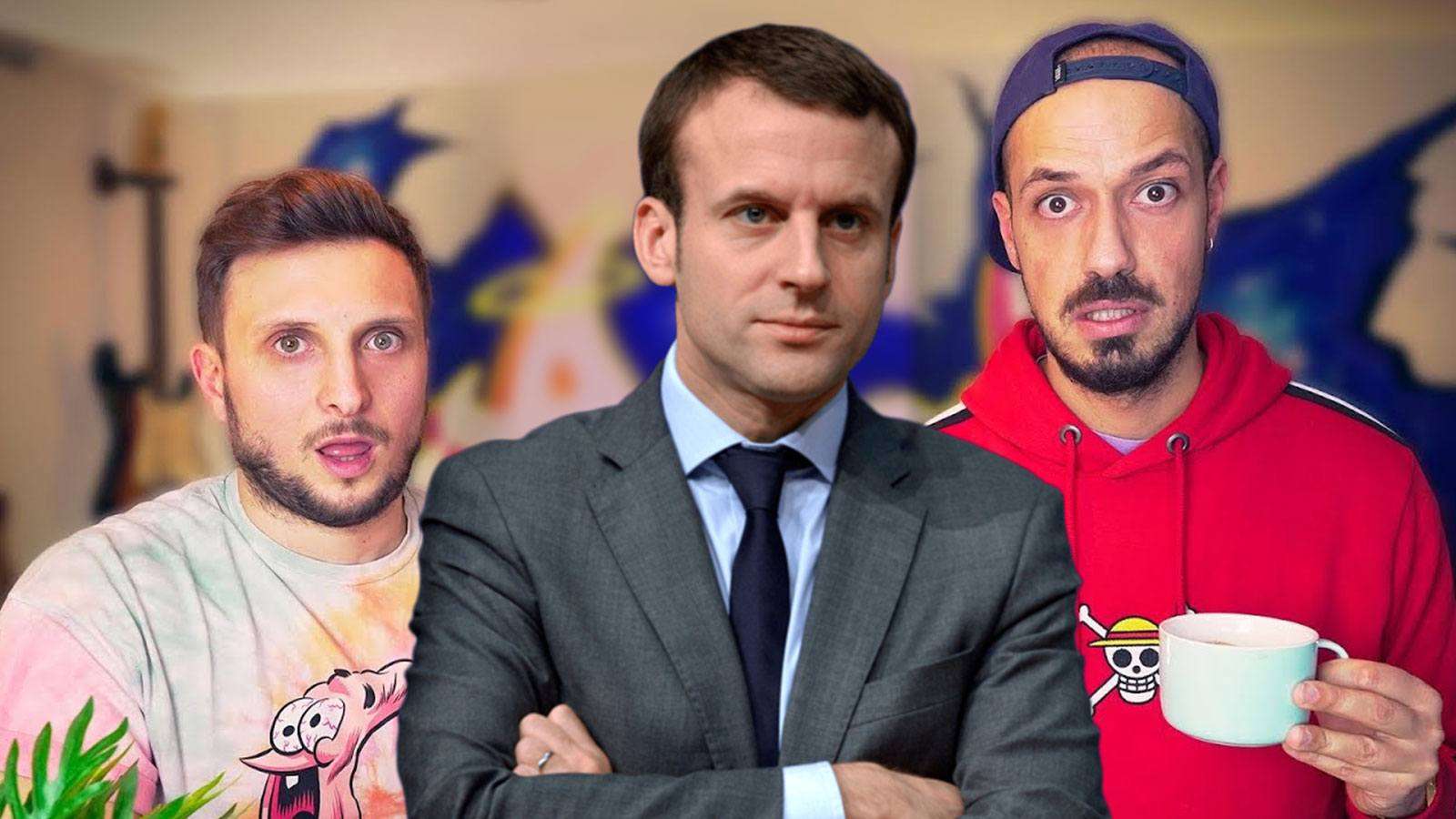 Macron défie McFly et Carlito