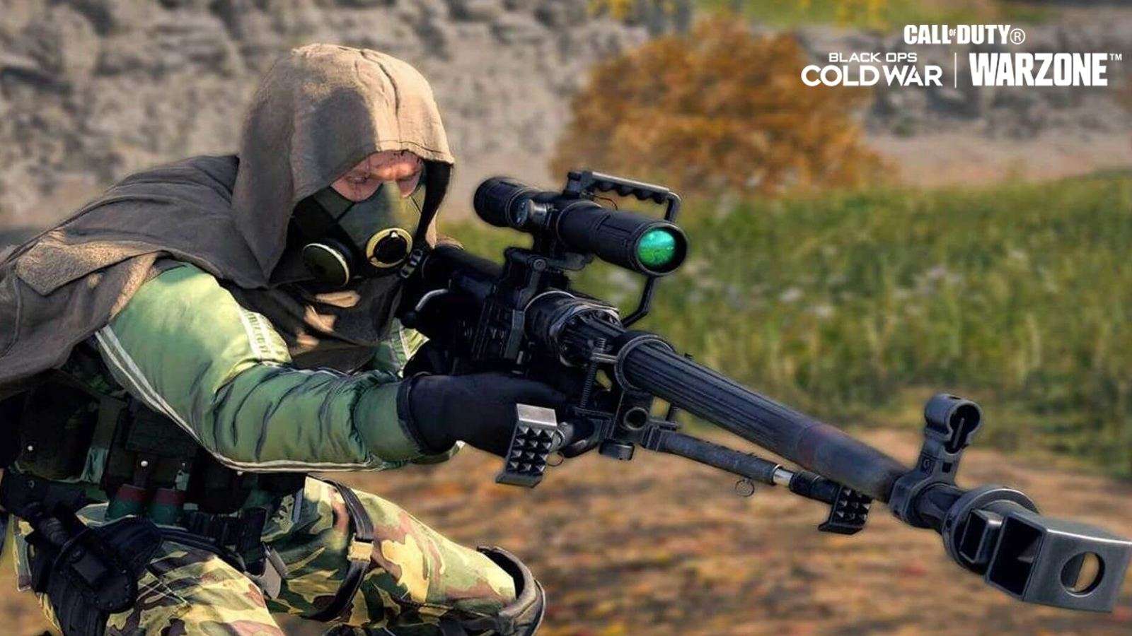 Fusil sniper ZRG Warzone