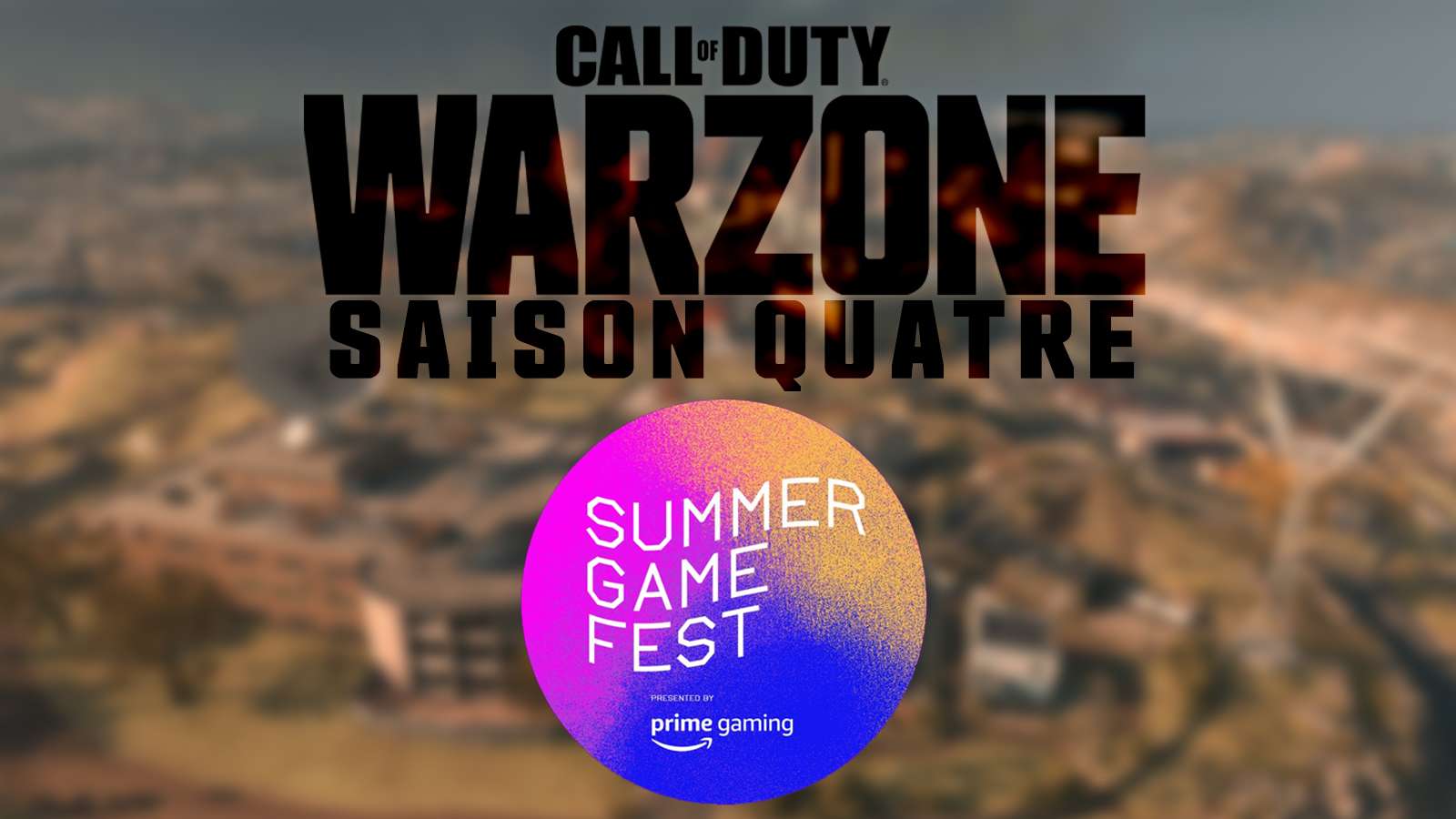 Logo Warzone Saison Quatre et Logo Summer Game Fest